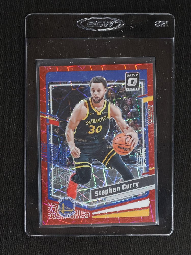 2023-24 Panini Donruss Optic #198 Stephen Curry — front