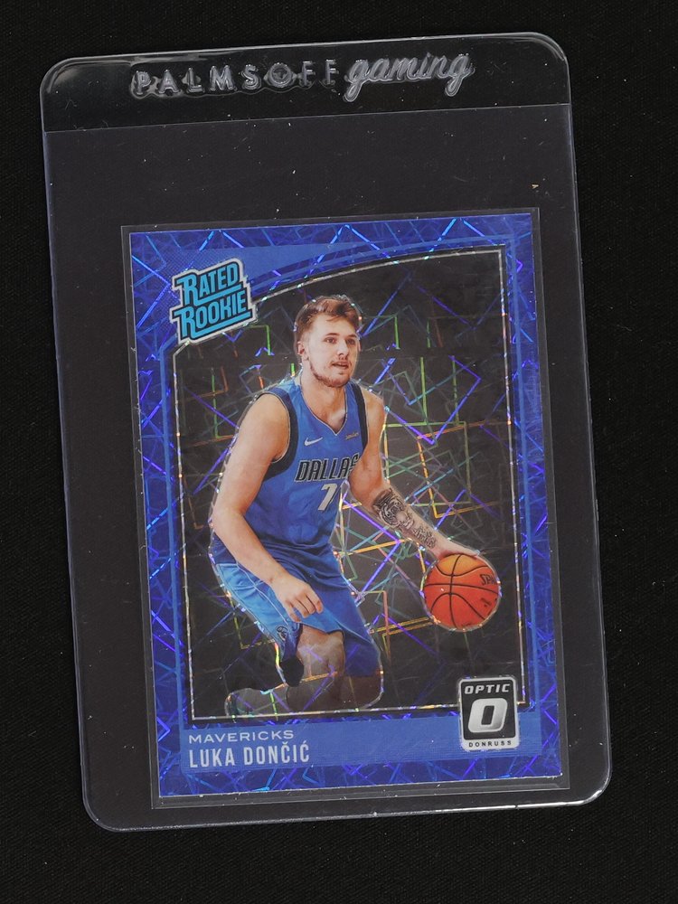2018-19 Panini Donruss Optic #177 Luka Dončić — front