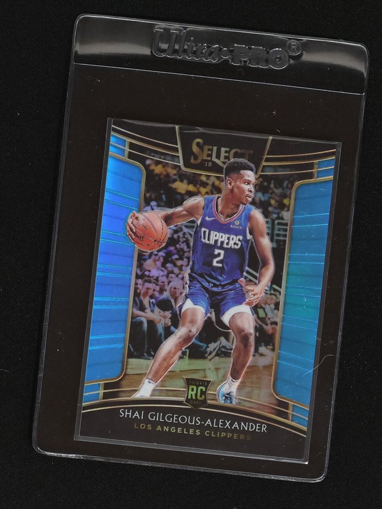 2018-19 Panini Select #7 Shai Gilgeous-Alexander — front