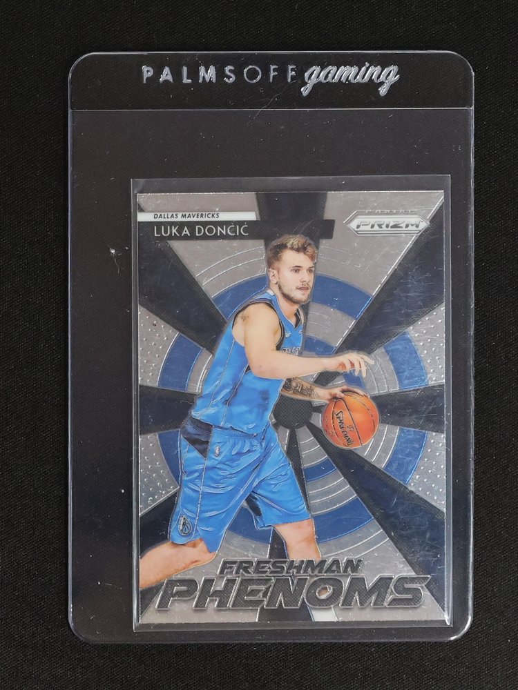 2018-19 Panini Prizm #23 Luka Dončić Freshman Phenoms Rookie Card — front