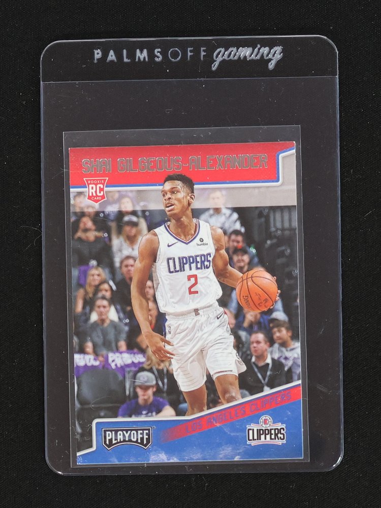 2018-19 Panini Chronicles #195 Shai Gilgeous-Alexander Playoff Rookie — front