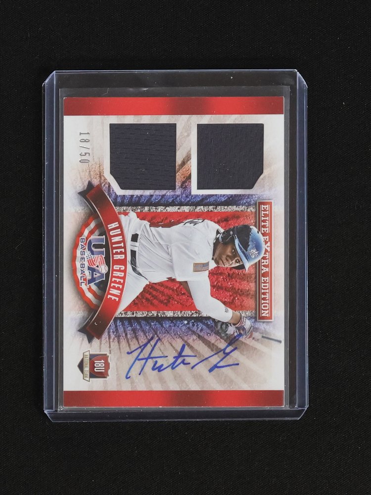 2015 Elite Extra Edition #11 Hunter Greene — front