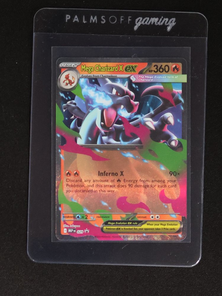 2009 Pokemon Black Star Promo #029 Mega Charizard X EX — front