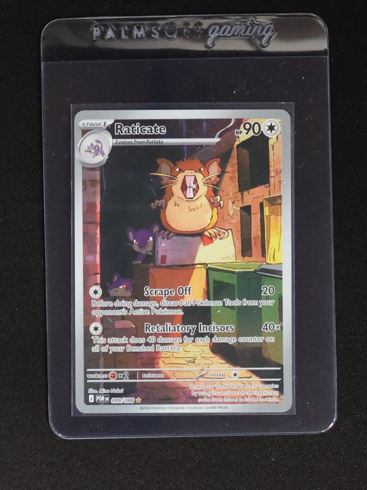 2019 Pokémon Perfect Order #099 Raticate — front
