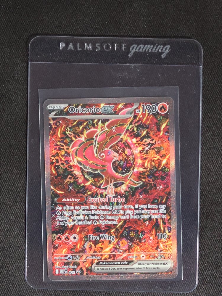 Pokémon TCG Oricorio EX #024 Promo Mega Evolution — front