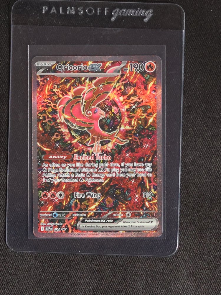 2025 Pokémon Black Star Promo #024 Oricorio EX — front