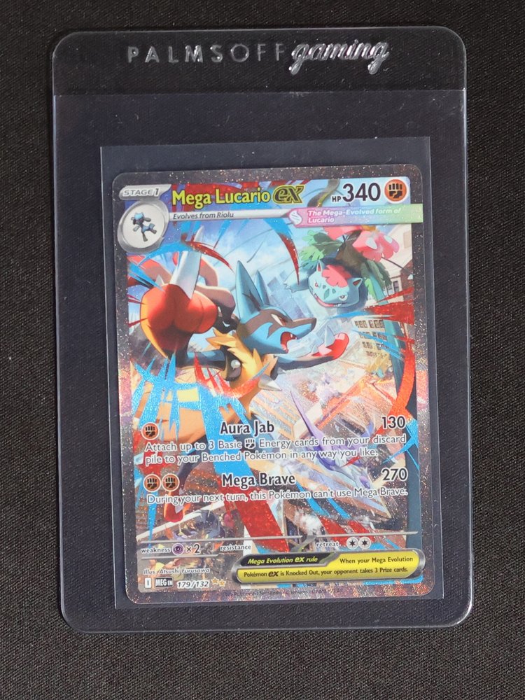 2014 Pokémon Mega Lucario ex 179/132 — front