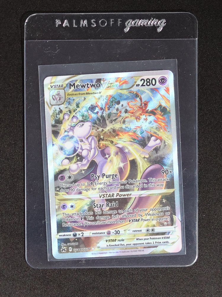 2023 Pokemon Crown Zenith #GG44 Mewtwo VSTAR — front
