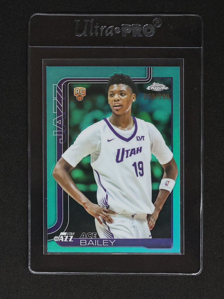 2025-26 Topps Chrome #255 Ace Bailey — front