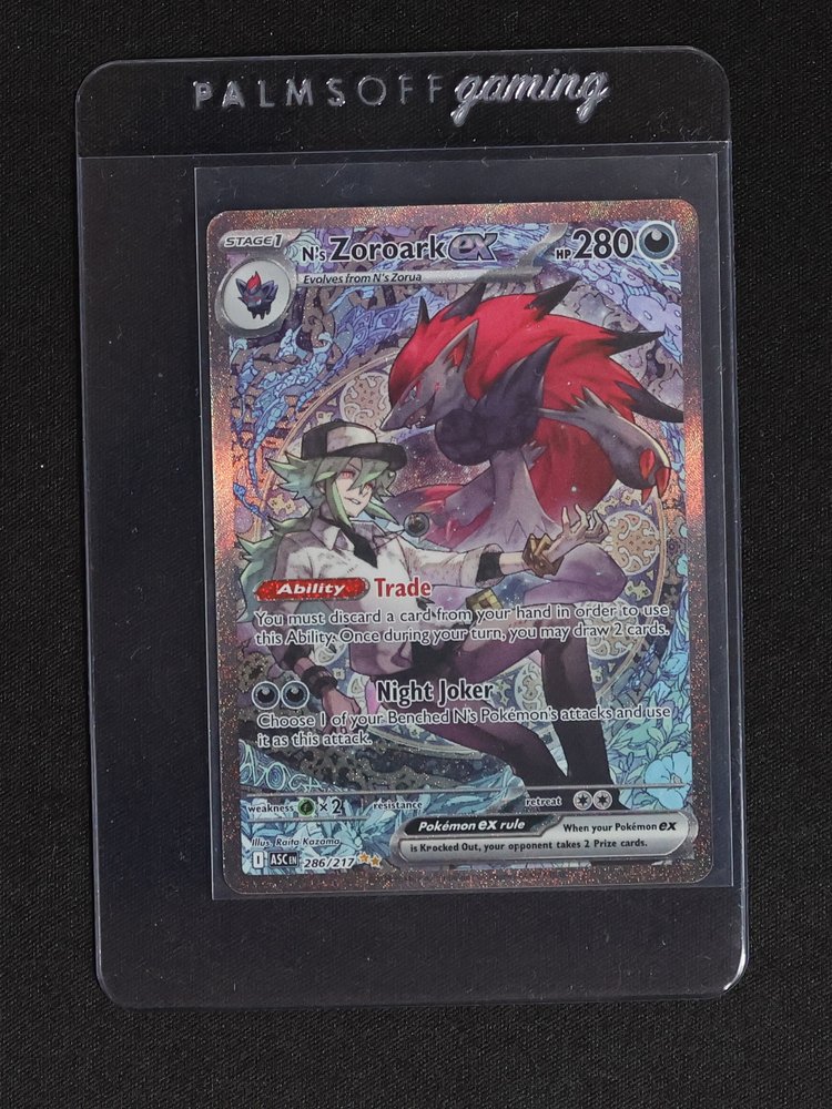 2022 Pokémon Ascended Heroes #286 N's Zoroark EX — front