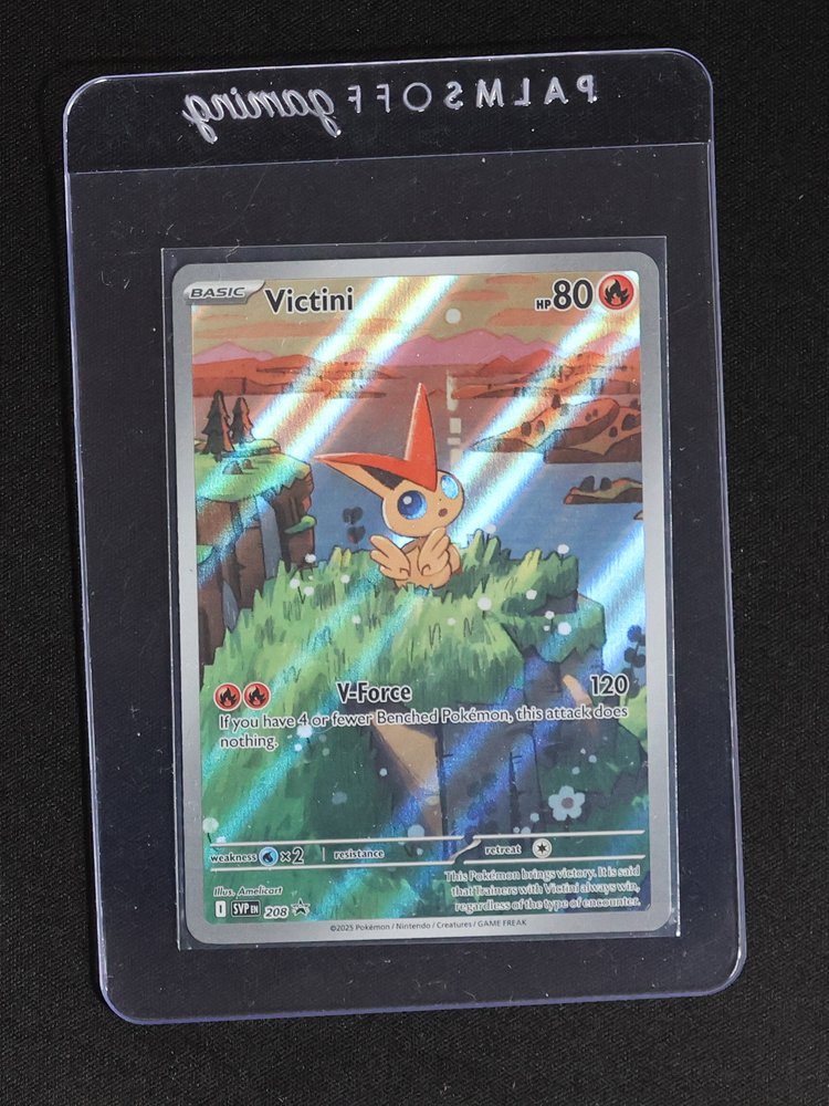 2025 Pokémon SV: Scarlet & Violet Promo #208 Victini — front