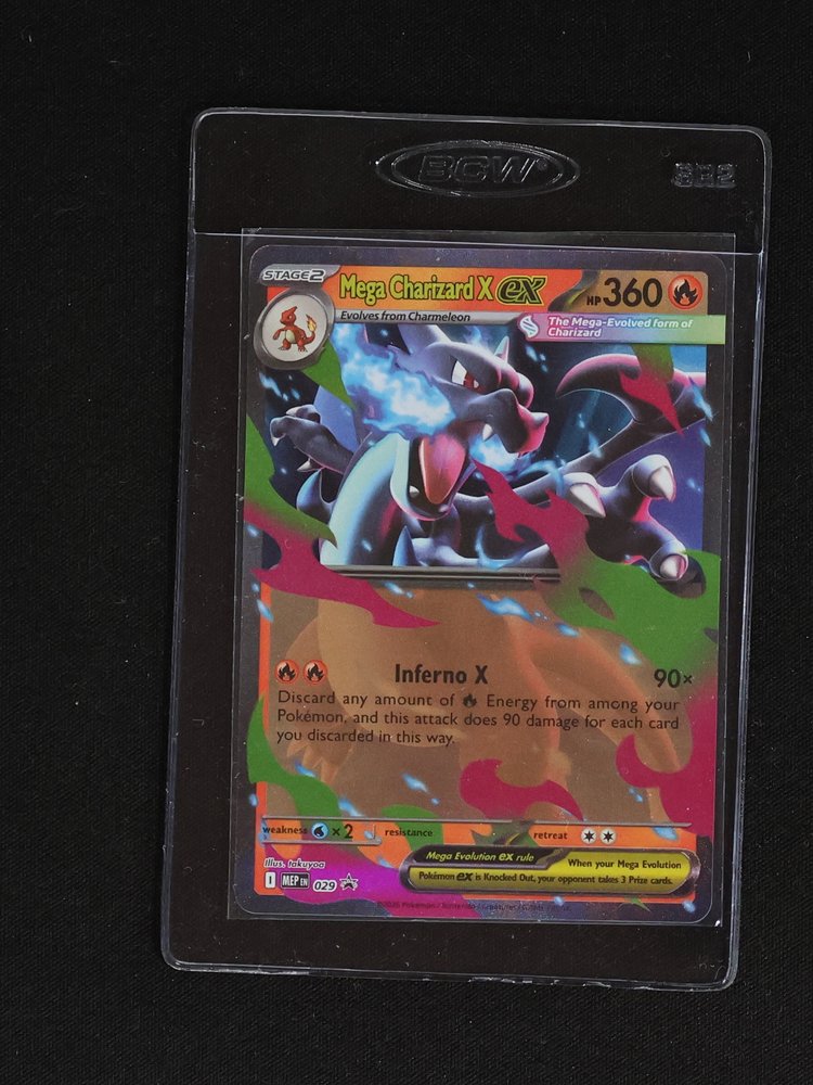 2009 Pokémon Mega Charizard X ex #029 — front