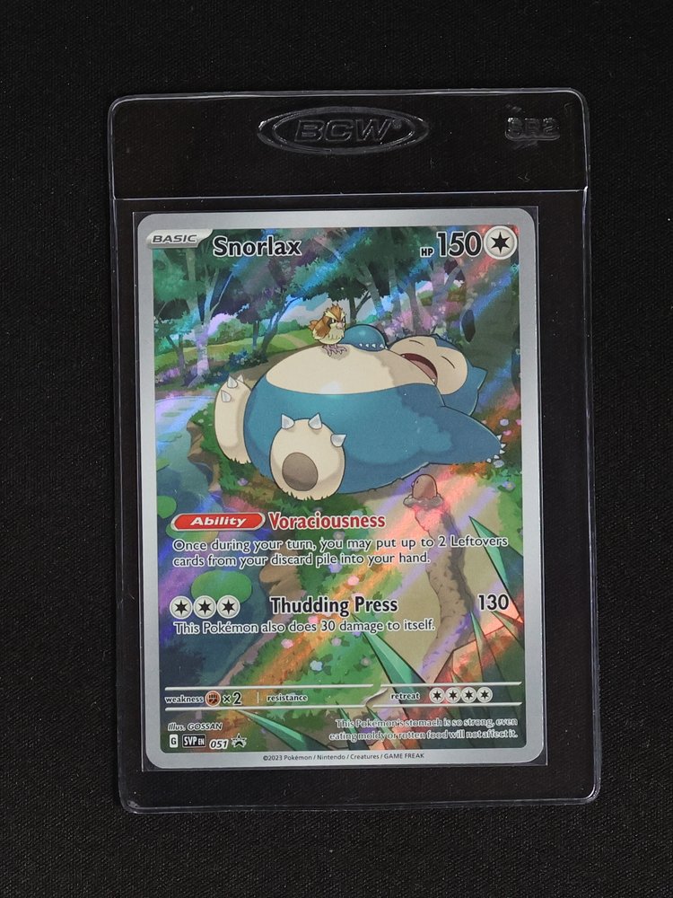 2023 Pokemon Scarlet & Violet Promo #051 Snorlax — front
