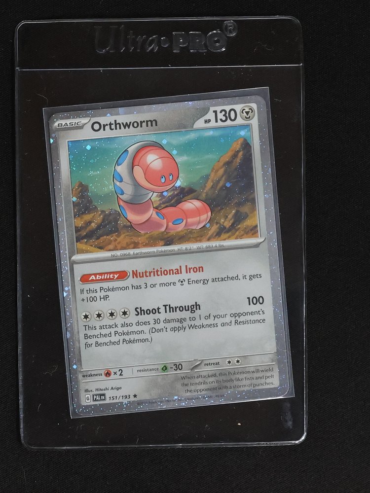 2024 Pokémon TCG Paldea Evolved #151 Orthworm — front