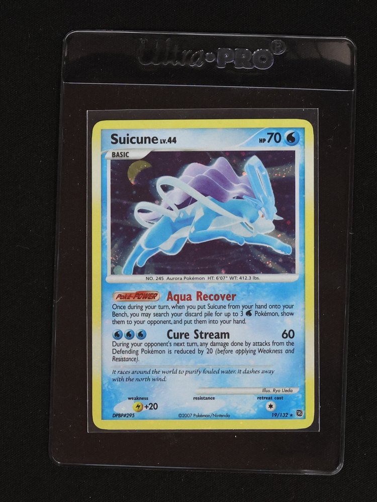 2007 Pokémon Secret Wonders #19 Suicune — front
