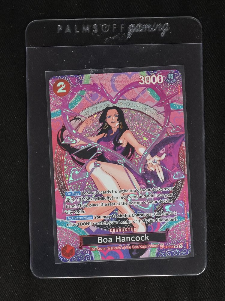 One Piece Card Game OP12-014 Boa Hancock SP — front