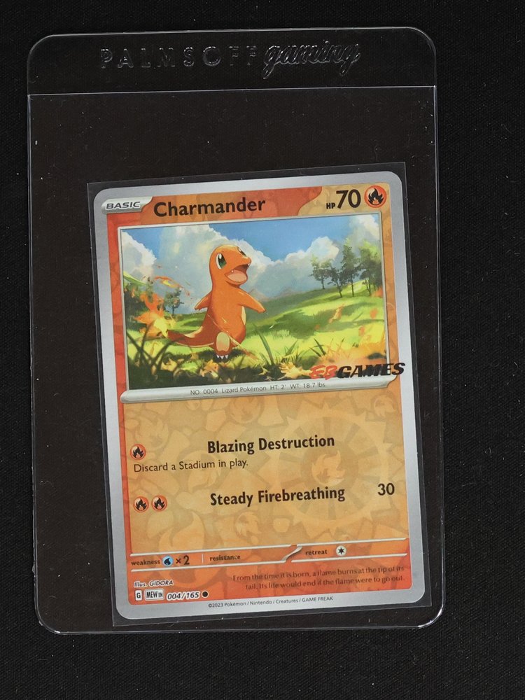 2023 Pokemon 004/165 Charmander — front