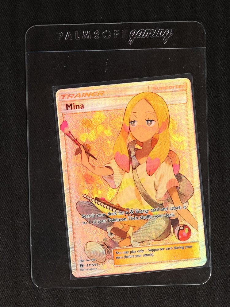 2018 Pokémon Sun & Moon Lost Thunder #211 Mina — front