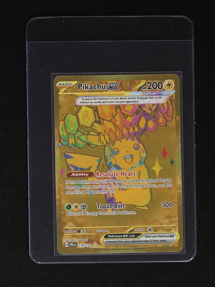 2024 Pokémon SV: Prismatic Evolutions #179 Pikachu ex — front