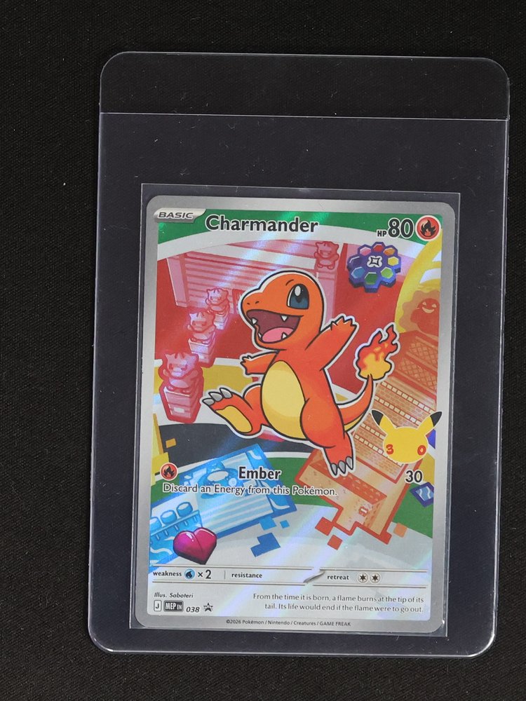 2026 Pokémon #038 Charmander — front