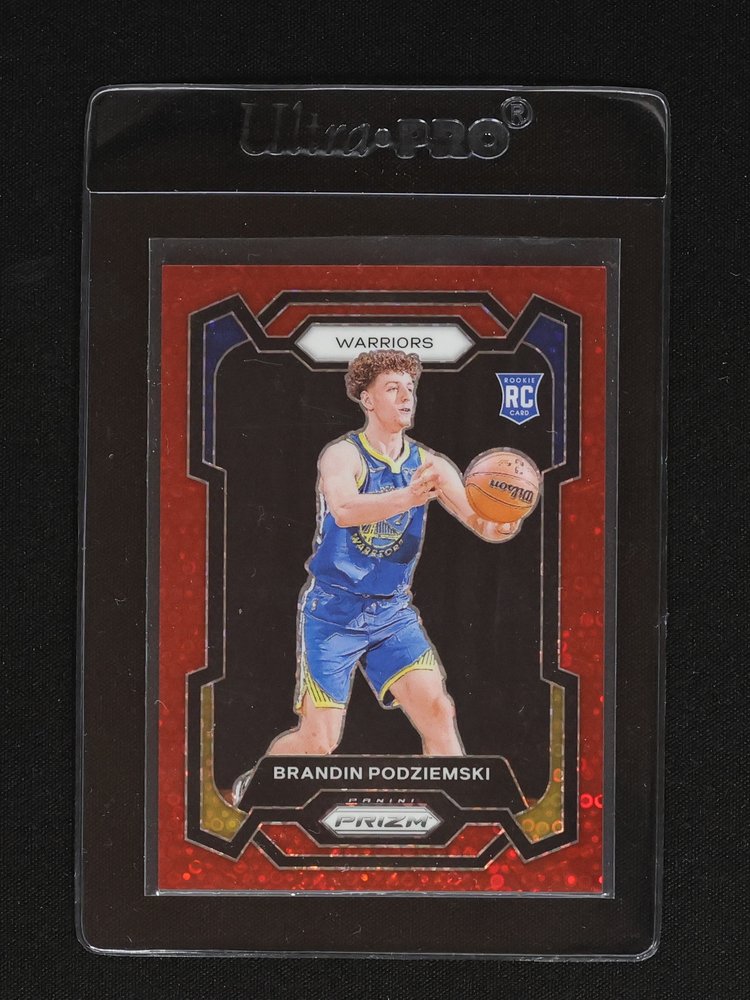 2023-24 Panini Prizm #147 Brandin Podziemski — front