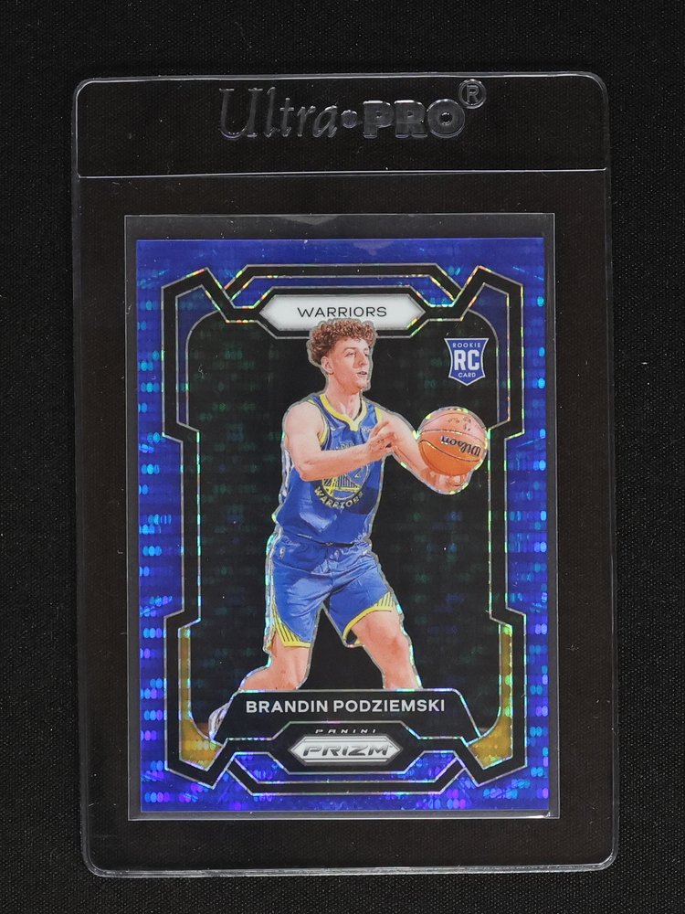 2023-24 Panini Prizm #147 Brandin Podziemski — front