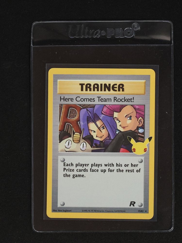 1995 Pokémon Trainer #15 Here Comes Team Rocket! — front
