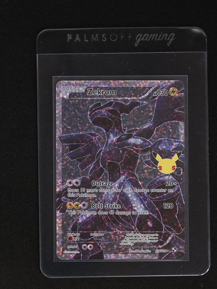 2021 Pokemon Celebrations #114 Zekrom — front