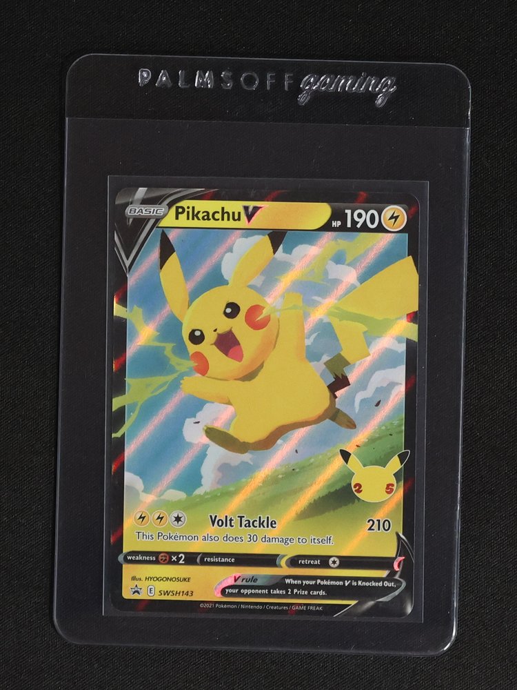 2021 Pokémon SWSH143 Pikachu V — front