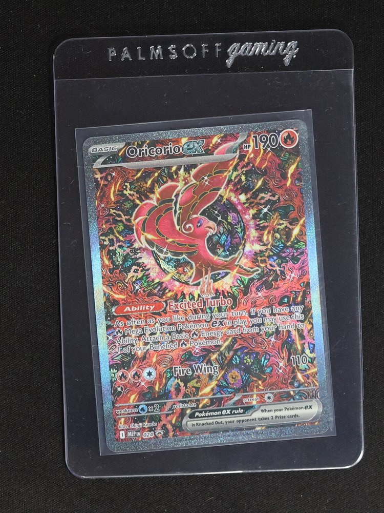 2025 Pokémon Mega Evolution Black Star Promo #024 Oricorio EX — front