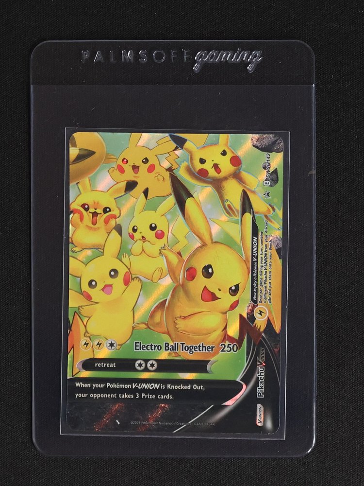 2021 Pokemon TCG #SWSH142 Pikachu V-Union — front