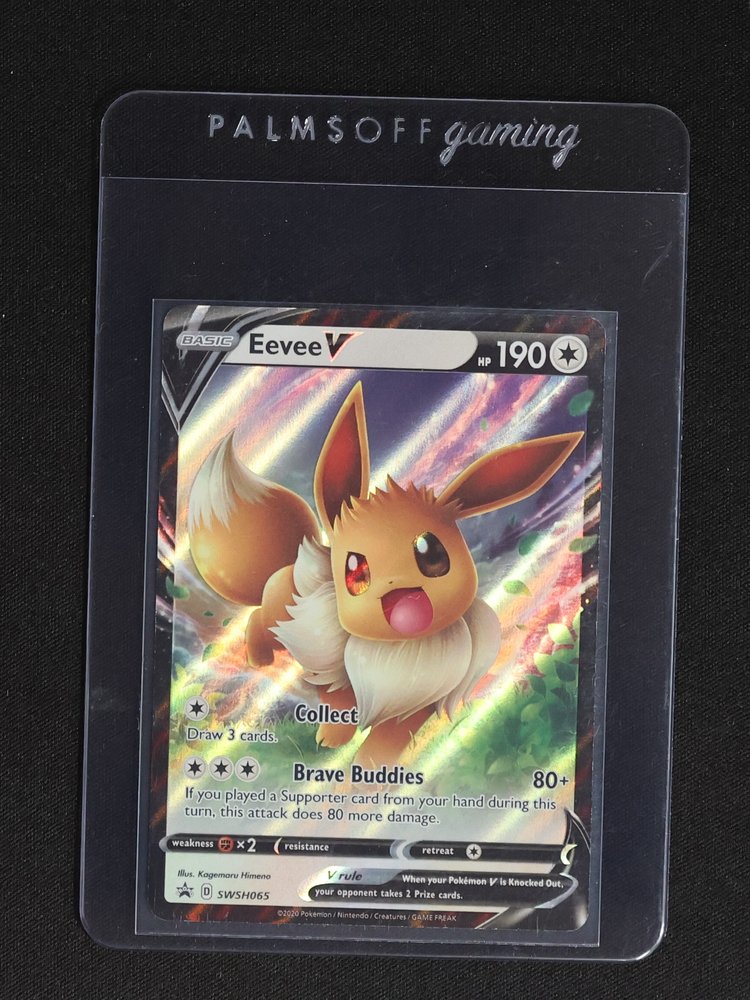 2020 Pokémon SWSH065 Eevee V — front