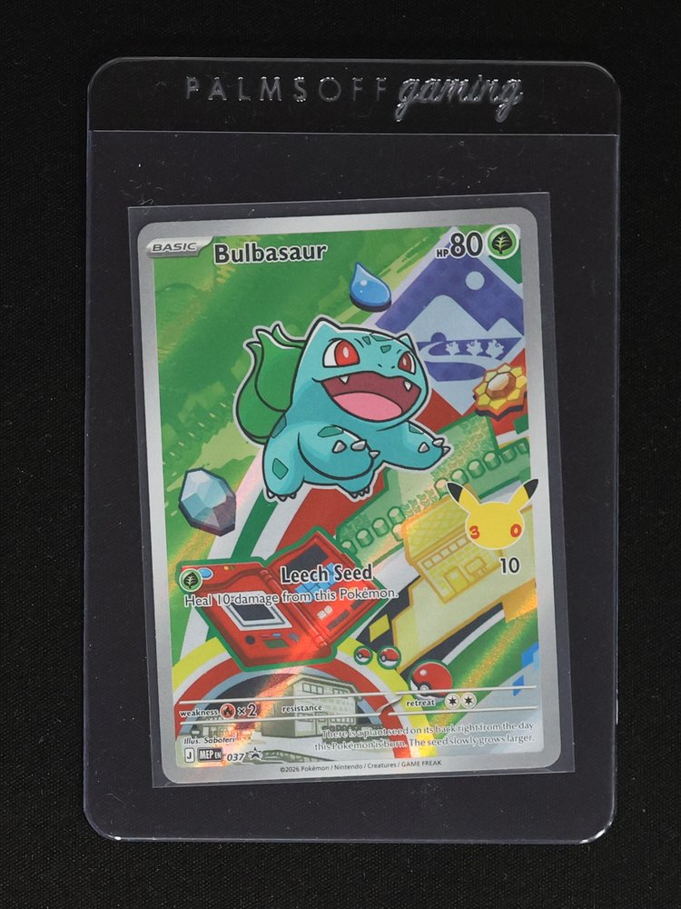2026 Pokémon MEP #037 Bulbasaur — front