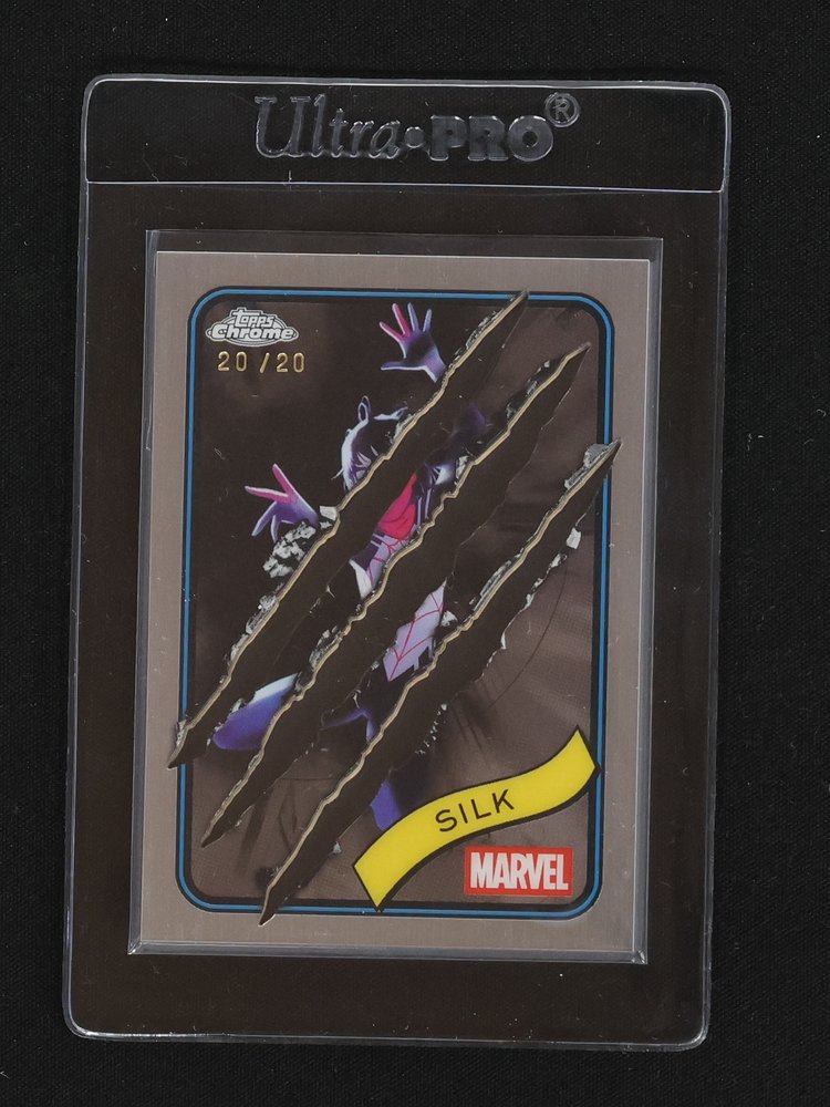 2025 Topps Chrome Marvel #108 Silk — front