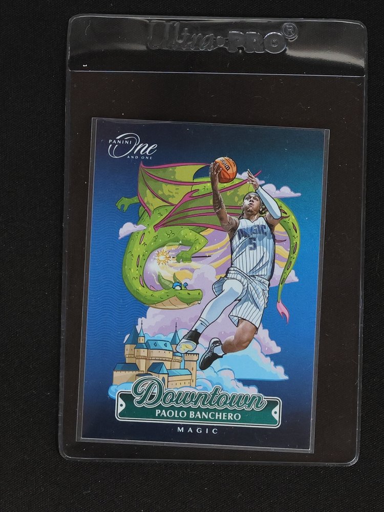 2024-25 Panini One and One #34 Paolo Banchero Downtown Insert — front
