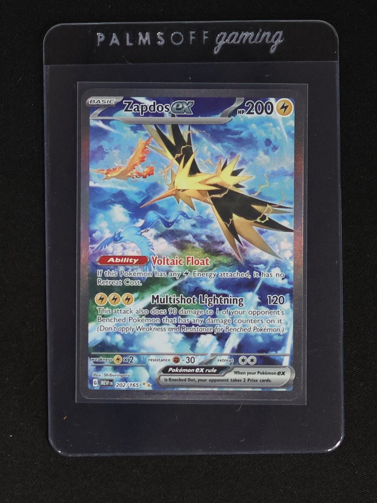 2023 Pokémon Scarlet & Violet 151 #202 Zapdos ex — front