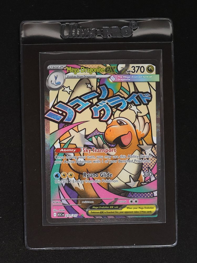 2022 Pokémon Ascended Heroes #271 Mega Dragonite EX — front