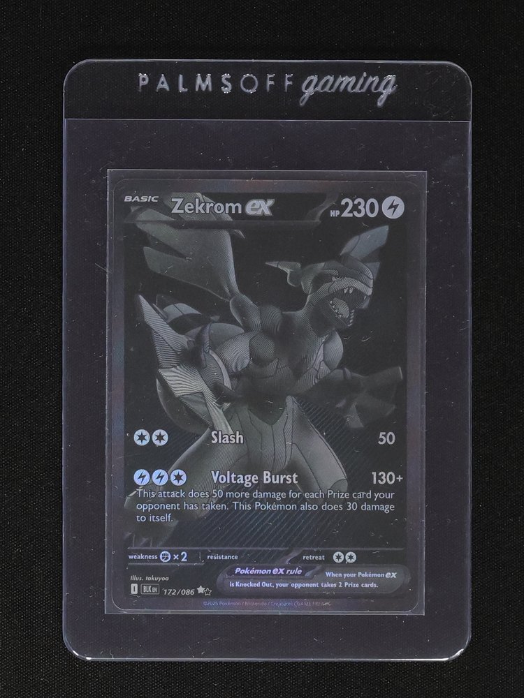 2025 Pokémon #172 Zekrom ex — front