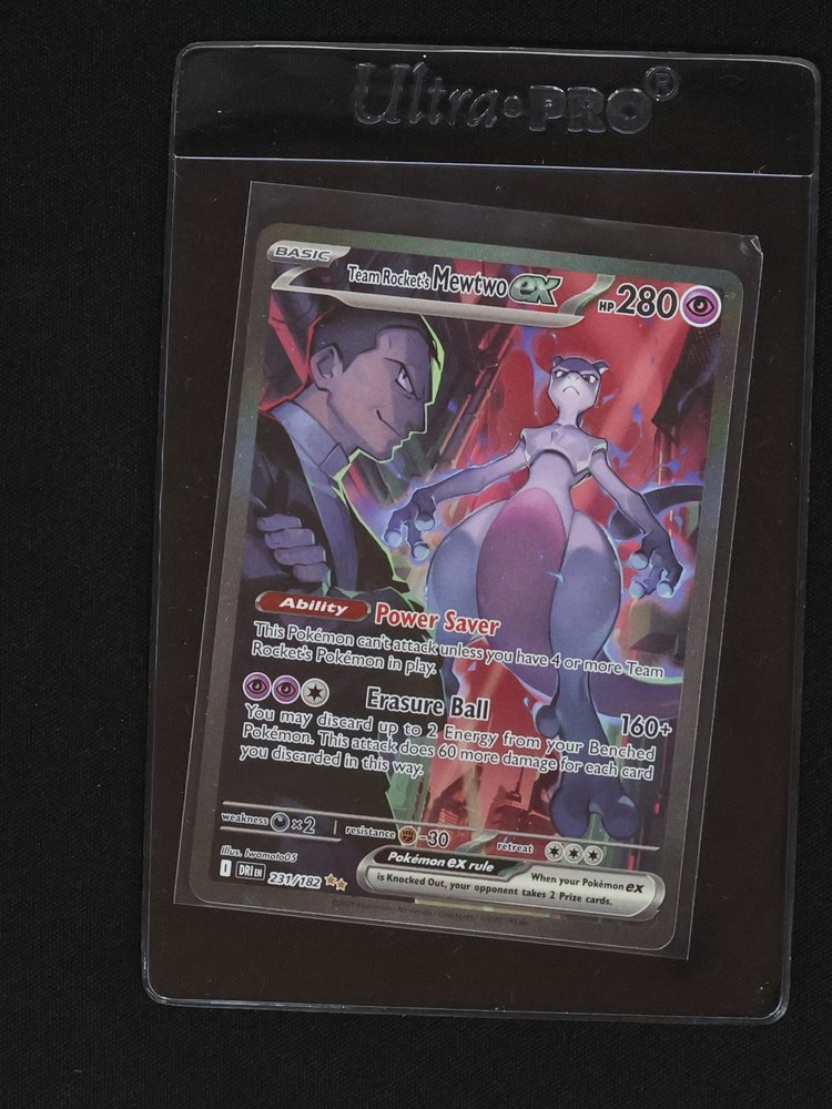 2023 Pokémon SV10 #231 Team Rocket's Mewtwo EX — front