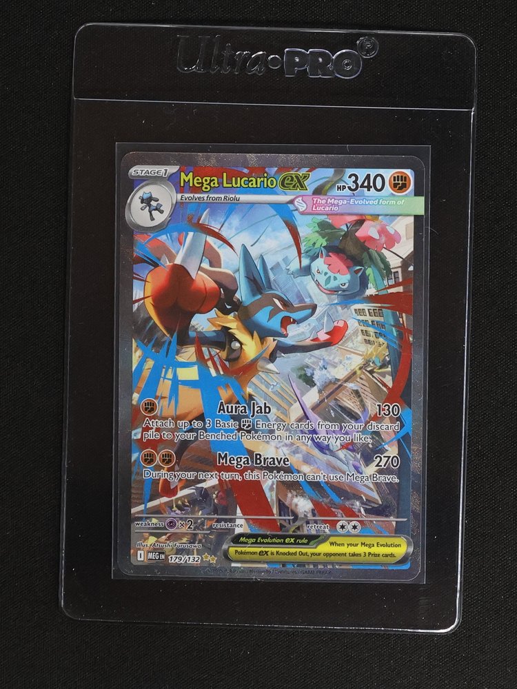 Mega Lucario ex 179/132 — front