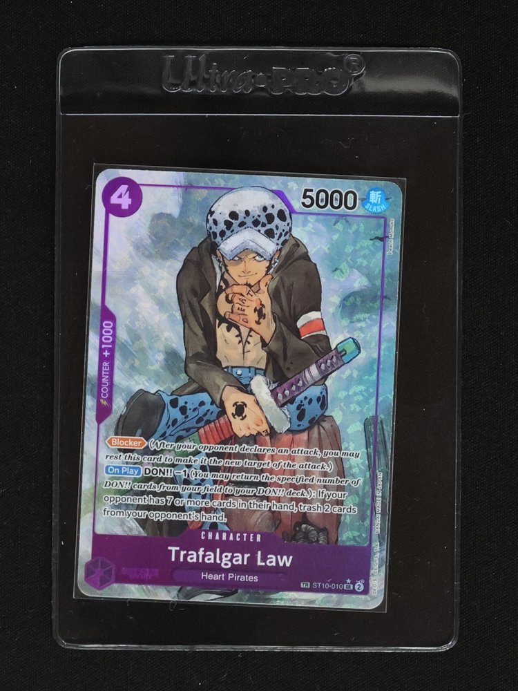 Bandai One Piece TCG 2022 #ST10-010 Trafalgar Law — front
