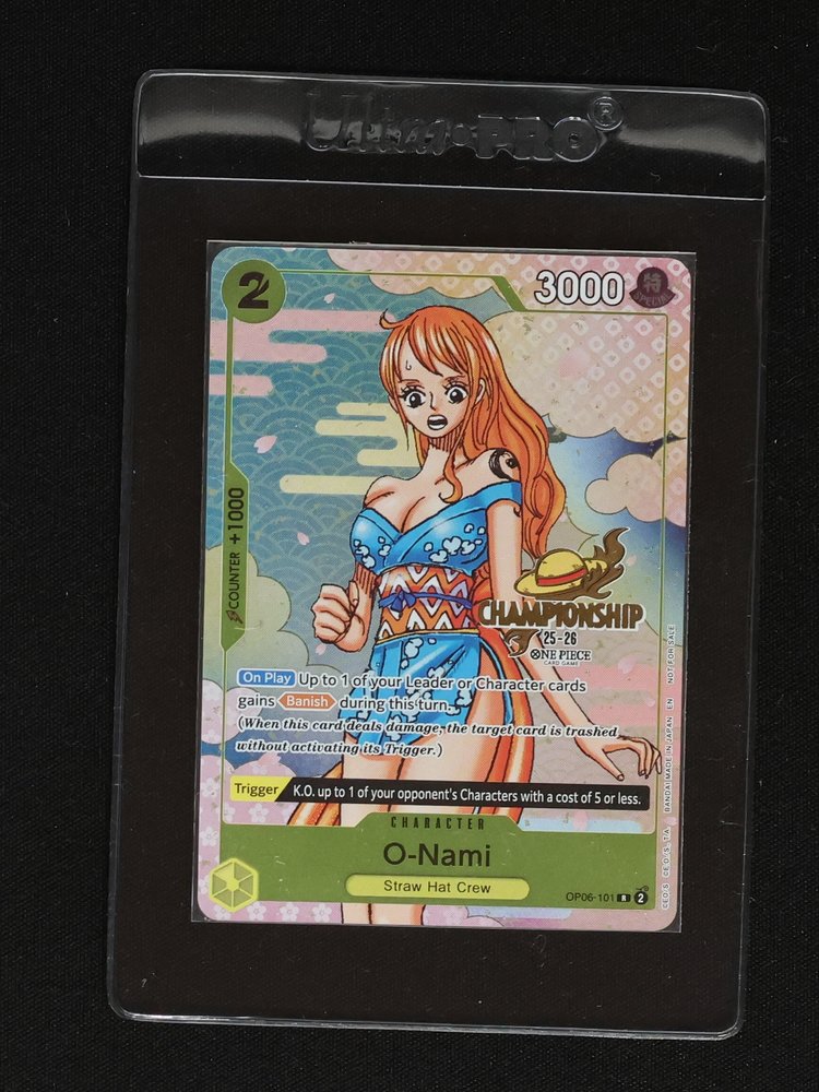 2025 One Piece Championship #OP06-101 O-Nami — front