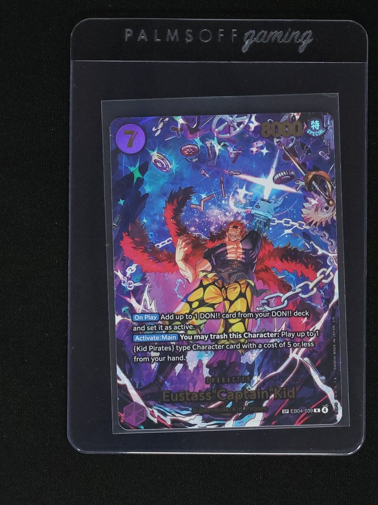 2026 One Piece Card Game EB04-039 Eustass "Captain" Kid SP — front