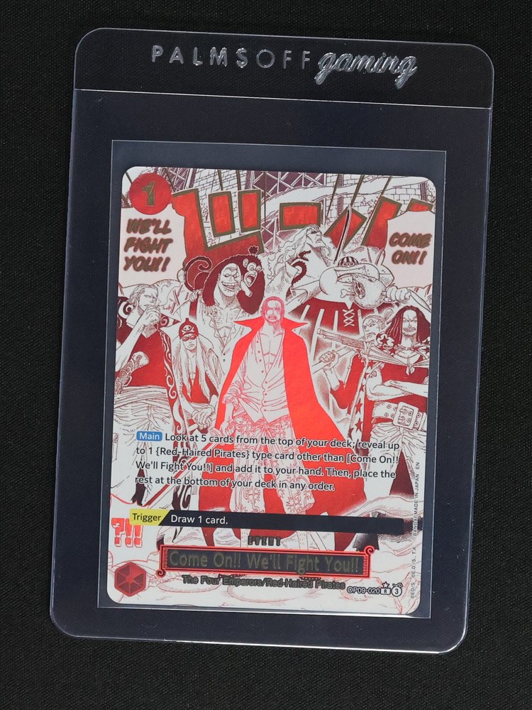 2025 One Piece Card Game OP09-020 Come On!! We'll Fight You!! — front