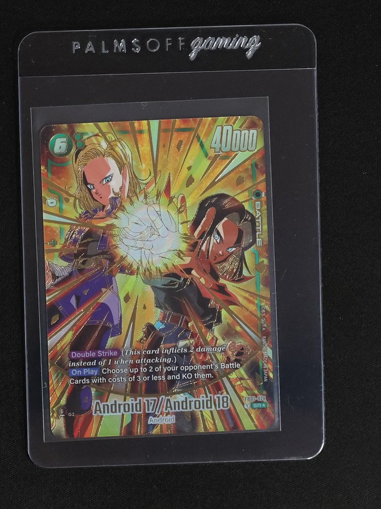 Dragon Ball Super Fusion World FB01-078 Android 17/Android 18 — front