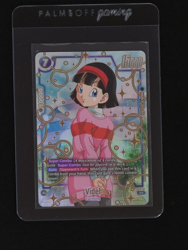 Dragon Ball Super Card Game 1st Anniversary Set FS02-10 Videl — front