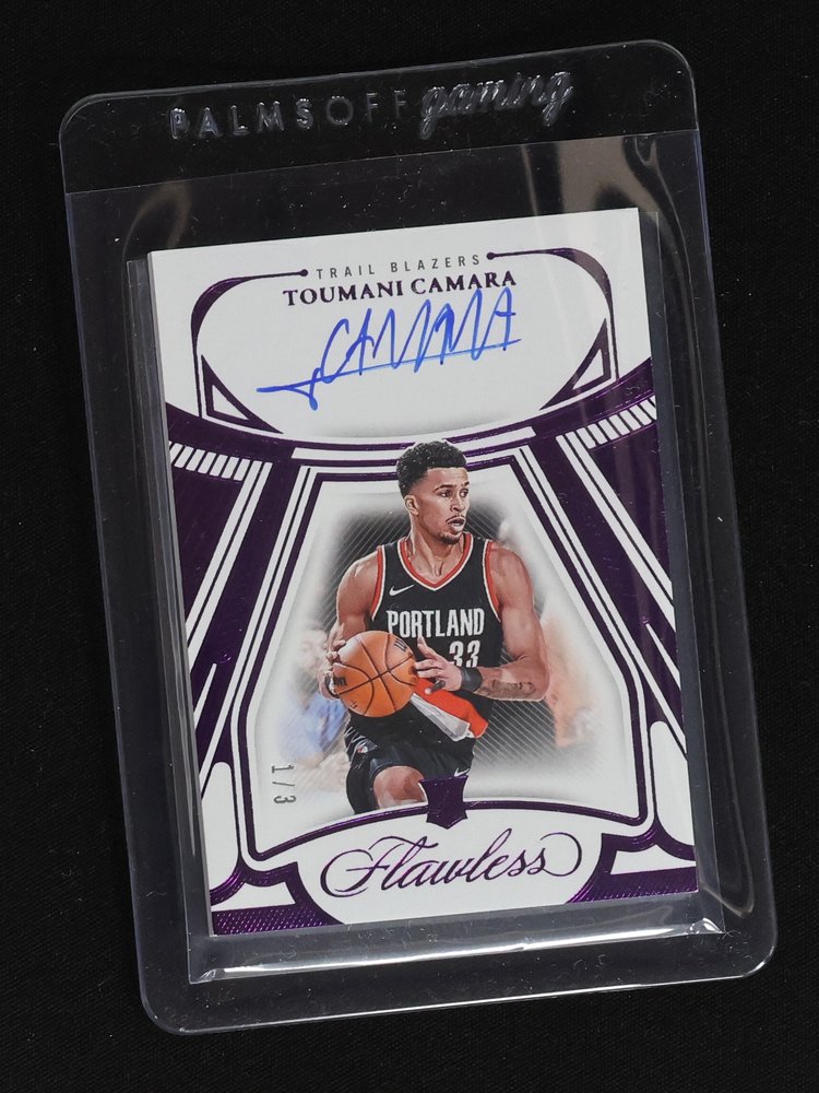 2023-24 Panini Flawless #1/3 Toumani Camara — front