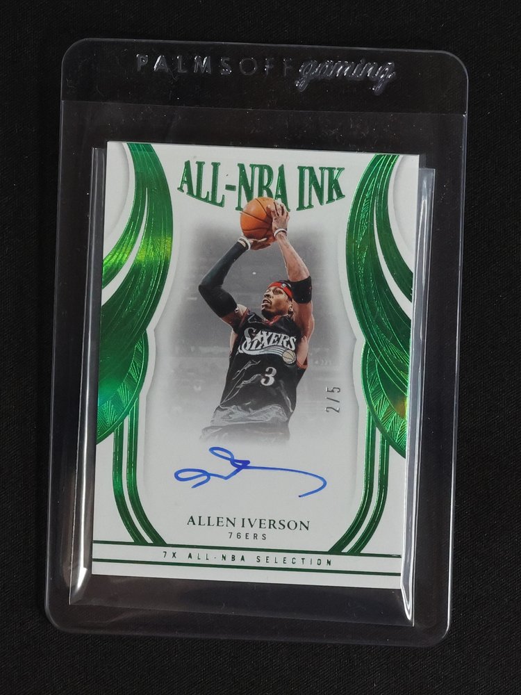 2024 Panini Flawless All-NBA Ink #2 Allen Iverson — front