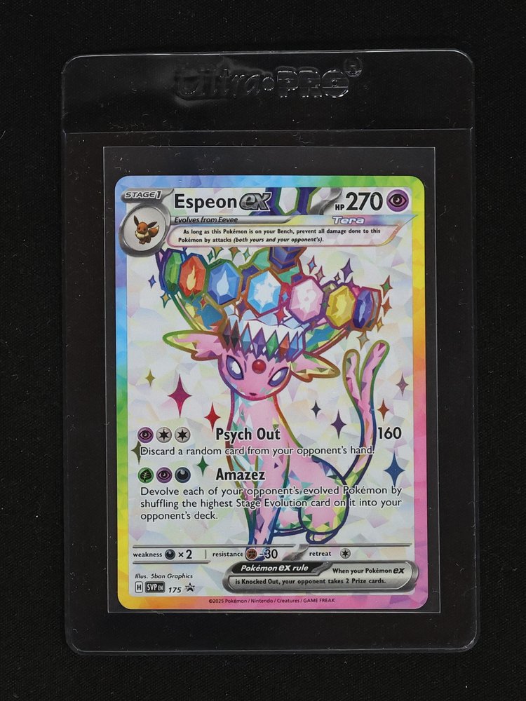 2025 Pokemon SV Scarlet & Violet Promo #175 Espeon ex — front