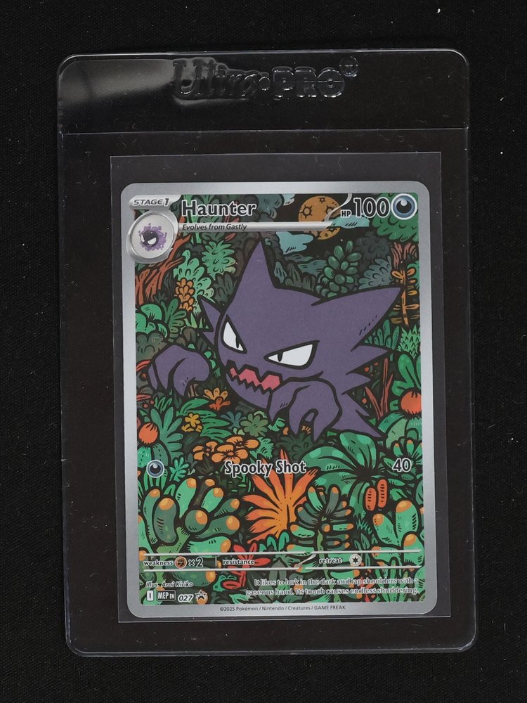 2025 Pokemon ME: Mega Evolution #027 Haunter — front